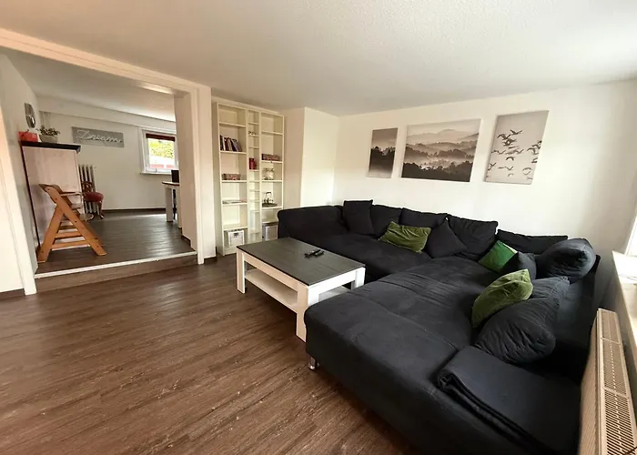 Primeloft Hirsch - Gemuetlich & Geraeumig - Bis 4 Pers - Eigener Eingang & Parkplatz - 84qm Im Eg Daire Braunlage